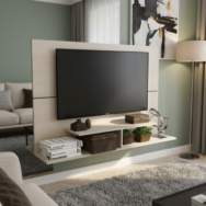 PANEL LED/TV DELOS L128xA85cm 1E C/SOPOR