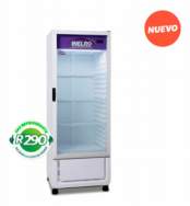 EXHIBIDOR VERTICAL INELRO BLANCA  390LTS
