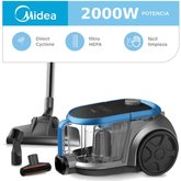 ASPIRADORA MIDEA  TRINEO CICLONICA 2000W