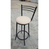 BANQUETA ALTA C/RESP. CUERINA    Px NEGR